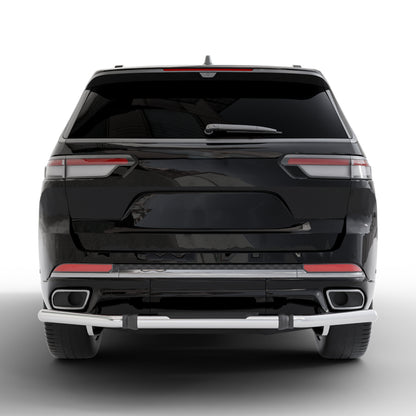Vanguard Stainless Steel Rear Guards Rear Bumper Guards Bumper Guard for 2022-2024 jeep grand cherokee