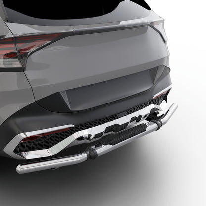 Vanguard Stainless Steel Rear Guards Rear Bumper Guards Bumper Guard for 2023-2025 kia sportage