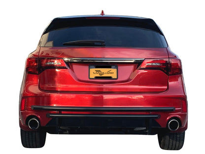 Vanguard Black Powdercoat Rear Guards Rear Bumper Guards Bumper Guard for 2013-2018 acura rdx nan