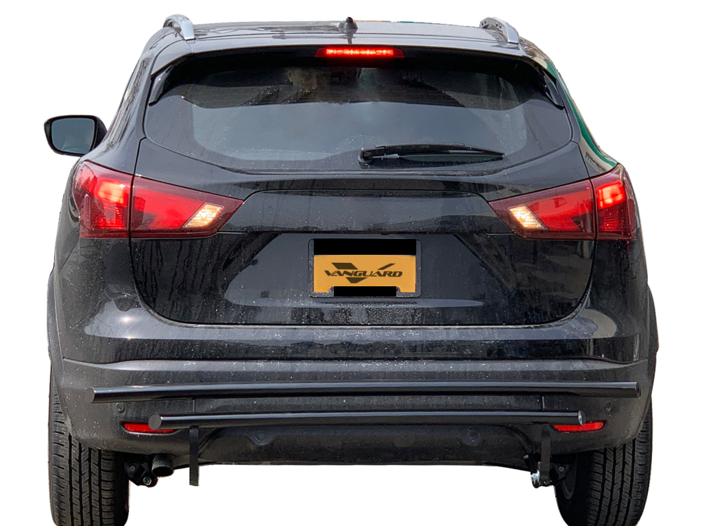 Vanguard Black Powdercoat Rear Guards Rear Bumper Guards Bumper Guard for 2022-2024 mitsubishi outlander