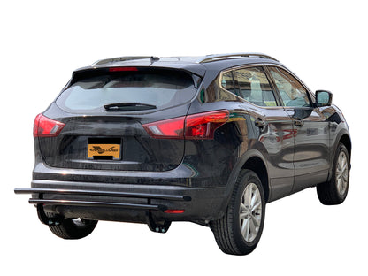 Vanguard Black Powdercoat Rear Guards Rear Bumper Guards Bumper Guard for 2008-2020 nissan rogue nan