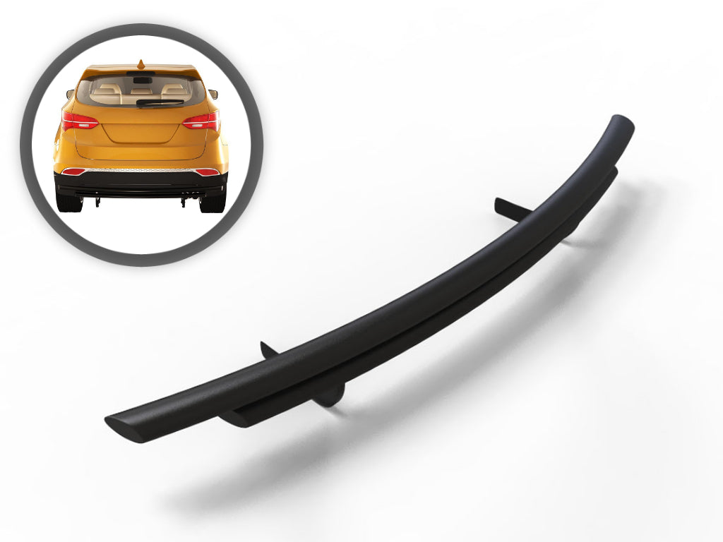 Vanguard Black Powdercoat Rear Guards Rear Bumper Guards Bumper Guard for 2020-2024 ford explorer