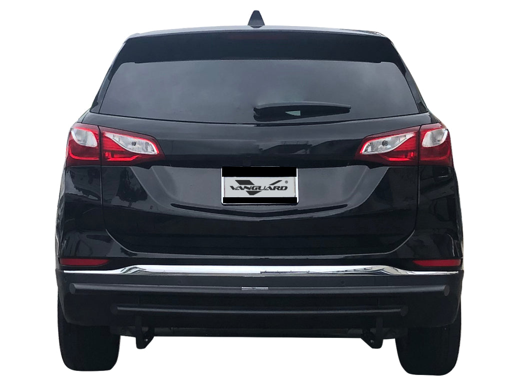 Vanguard Black Powdercoat Rear Guards Rear Bumper Guards Bumper Guard for 2018-2024 gmc terrain