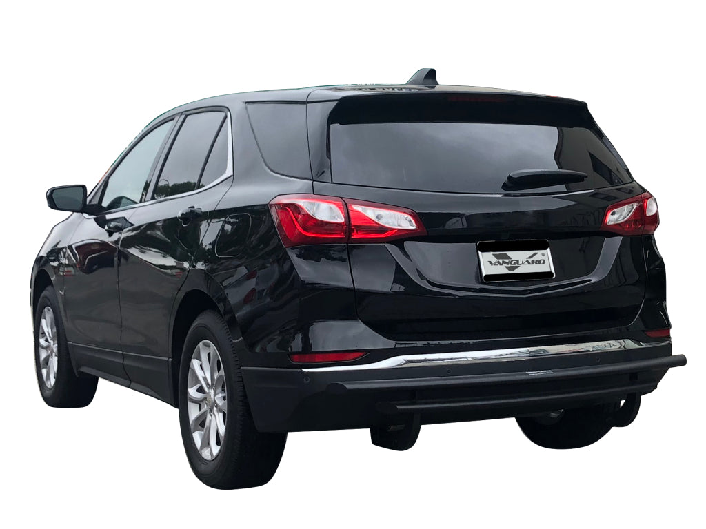 Vanguard Black Powdercoat Rear Guards Rear Bumper Guards Bumper Guard for 2018-2024 gmc terrain
