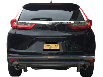 Vanguard Black Powdercoat Rear Guards Rear Bumper Guards Bumper Guard for 2017-2024 honda cr-v nan