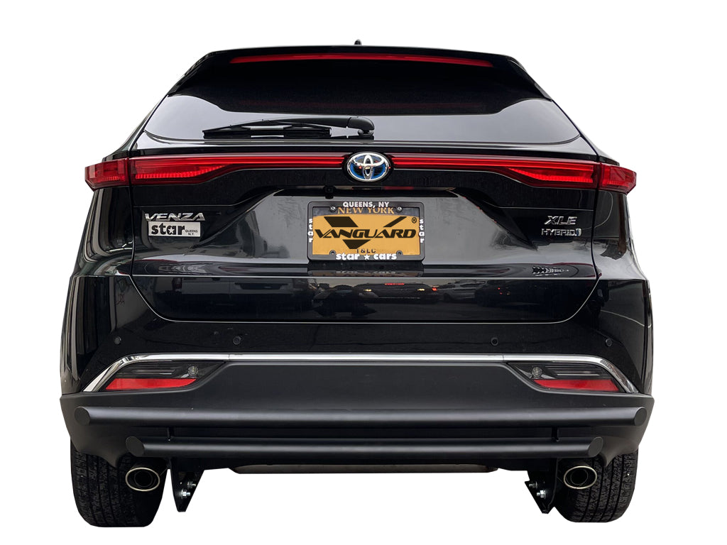 Vanguard Black Powdercoat Rear Guards Rear Bumper Guards Bumper Guard for 2019-2024 toyota rav4 nan