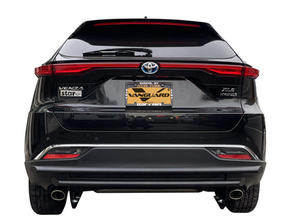 Vanguard Black Powdercoat Rear Guards Rear Bumper Guards Bumper Guard for 2019-2024 toyota rav4 nan