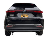 Vanguard Black Powdercoat Rear Guards Rear Bumper Guards Bumper Guard for 2019-2024 toyota rav4 nan