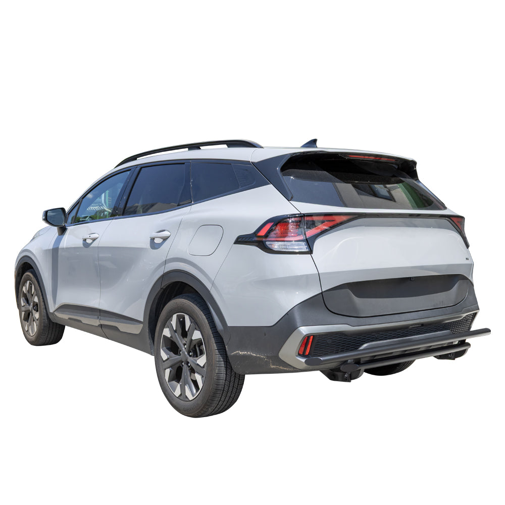 Vanguard Black Powdercoat Rear Guards Rear Bumper Guards Bumper Guard for 2023-2025 kia sportage