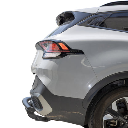 Vanguard Black Powdercoat Rear Guards Rear Bumper Guards Bumper Guard for 2023-2025 kia sportage