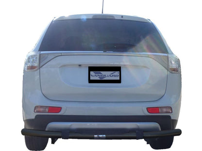 Vanguard Black Powdercoat Rear Guards Rear Bumper Guards Bumper Guard for 2014-2021 mitsubishi outlander sport nan