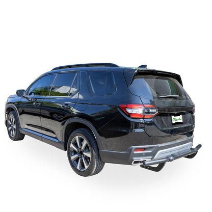 Vanguard Black Powdercoat Rear Guards Rear Bumper Guards Bumper Guard for 2023-2024 honda pilot