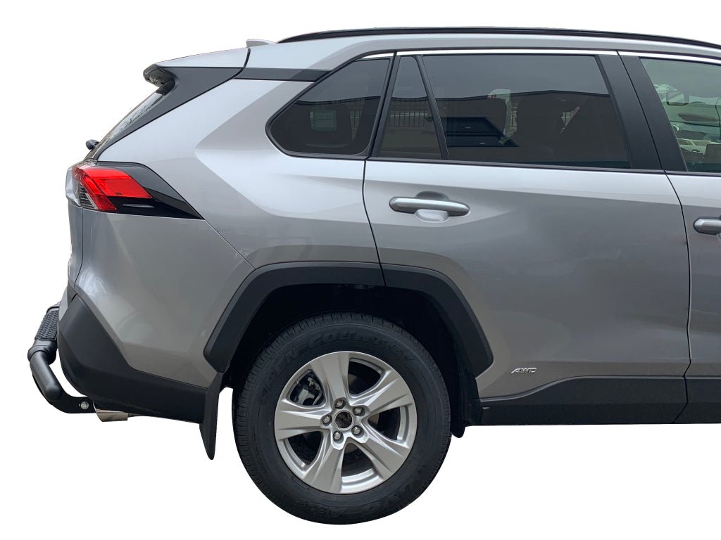 Vanguard Black Powdercoat Rear Guards Rear Bumper Guards Bumper Guard for 2022-2024 lexus nx250