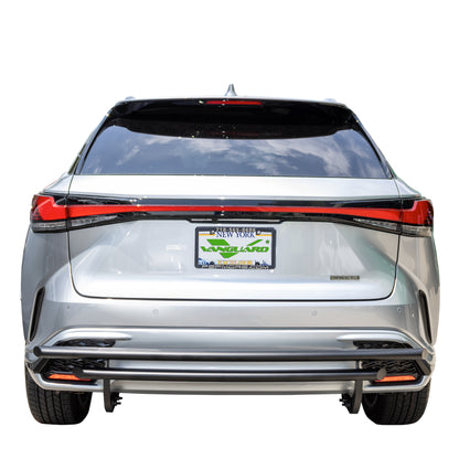Vanguard Black Powdercoat Rear Guards Rear Bumper Guards Bumper Guard for 2023-2024 lexus rx350