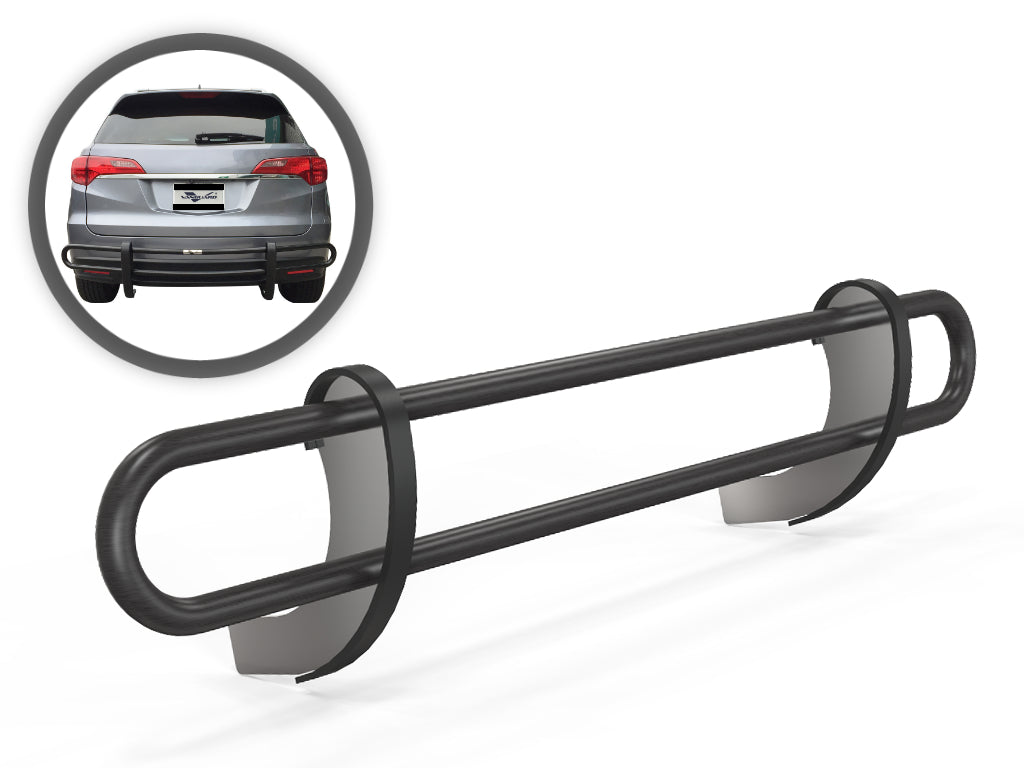 Vanguard Black Powdercoat Rear Guards Rear Bumper Guards Bumper Guard for 2013-2017 honda accord nan