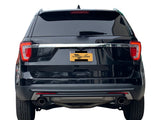 Vanguard Black Powdercoat Rear Guards Rear Bumper Guards Bumper Guard for 2011-2019 ford explorer nan