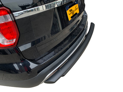 Vanguard Black Powdercoat Rear Guards Rear Bumper Guards Bumper Guard for 2011-2019 ford explorer nan