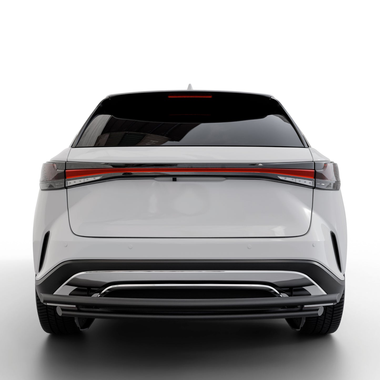 Vanguard Black Powdercoat Rear Guards Rear Bumper Guards Bumper Guard for 2023-2025 lexus rx350