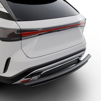 Vanguard Black Powdercoat Rear Guards Rear Bumper Guards Bumper Guard for 2024-2025 lexus rx450h+