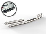 Vanguard Stainless Steel Rear Guards Rear Bumper Guards Bumper Guard for 2012-2021 nissan nv1500 nan
