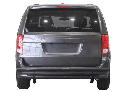 Vanguard Black Powdercoat Rear Guards Rear Bumper Guards Bumper Guard for 2007-2016 chrysler town & country nan