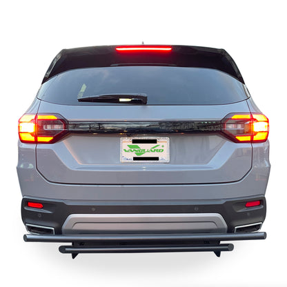 Vanguard Black Powdercoat Rear Guards Rear Bumper Guards Bumper Guard for 2022-2024 acura mdx