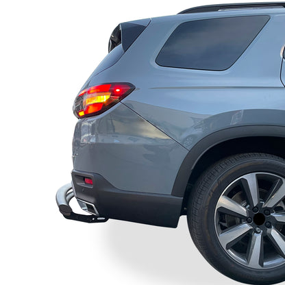 Vanguard Black Powdercoat Rear Guards Rear Bumper Guards Bumper Guard for 2023-2024 honda pilot