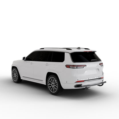 Vanguard Black Powdercoat Rear Guards Rear Bumper Guards Bumper Guard for 2022-2024 acura mdx