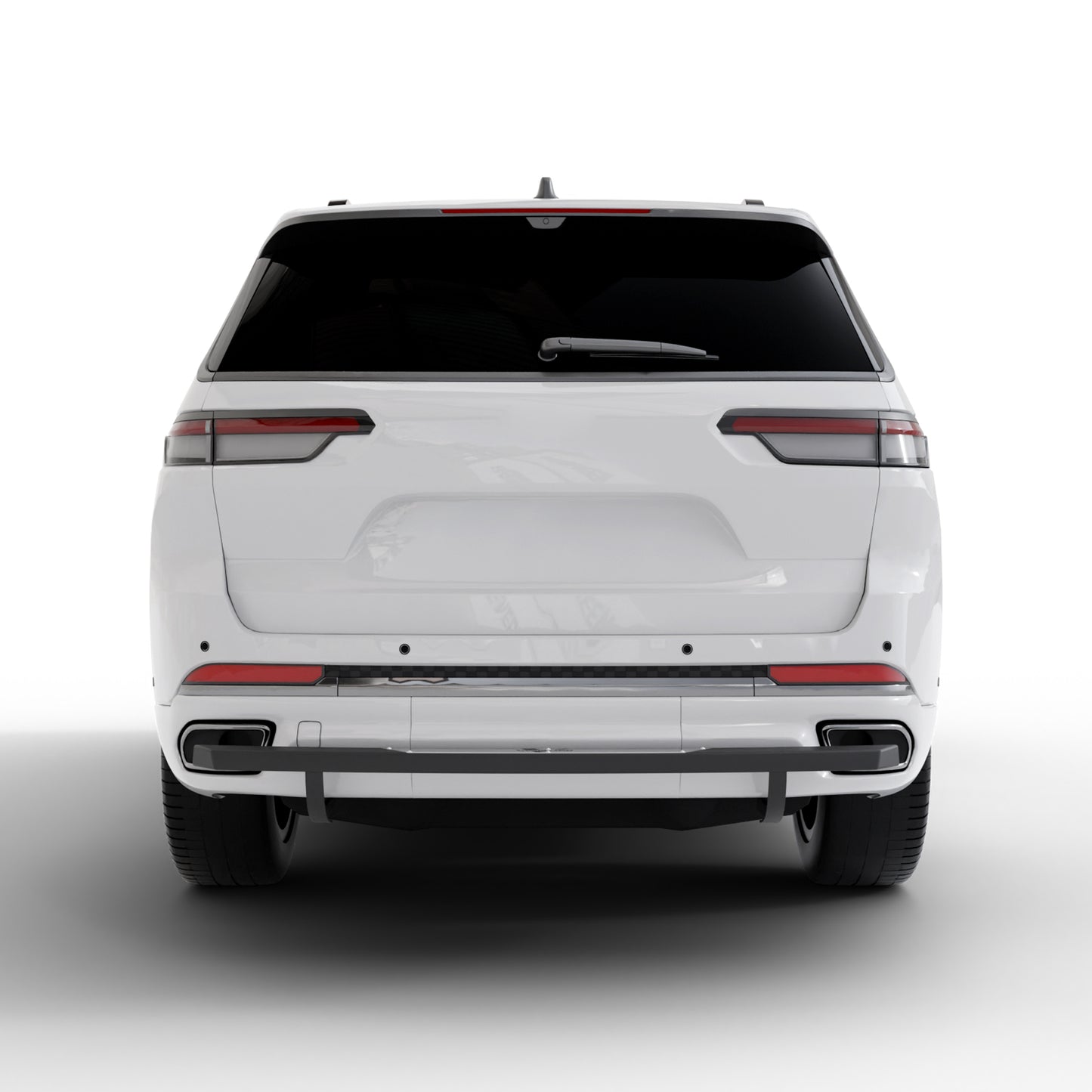 Vanguard Black Powdercoat Rear Guards Rear Bumper Guards Bumper Guard for 2021-2024 ford bronco
