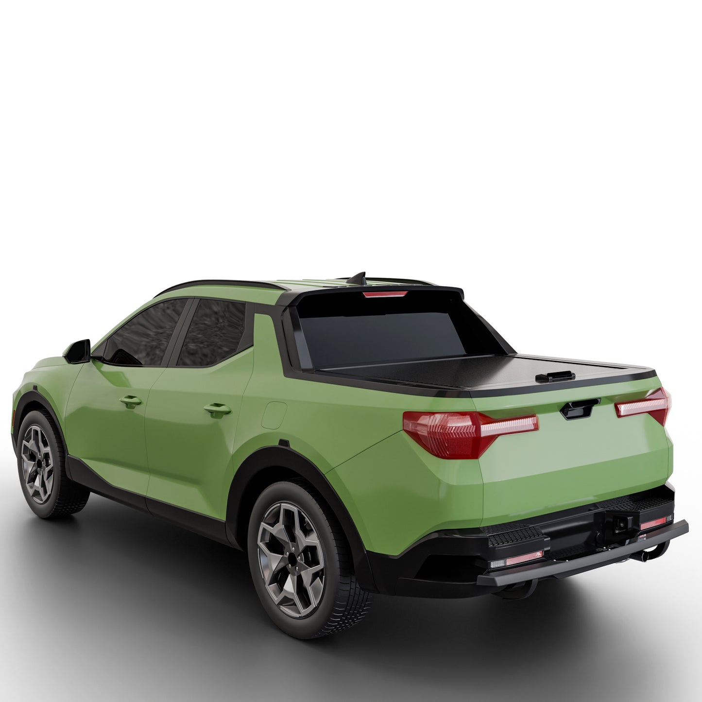 Vanguard Black Powdercoat Rear Guards Rear Bumper Guards Bumper Guard for 2022-2024 hyundai santa cruz