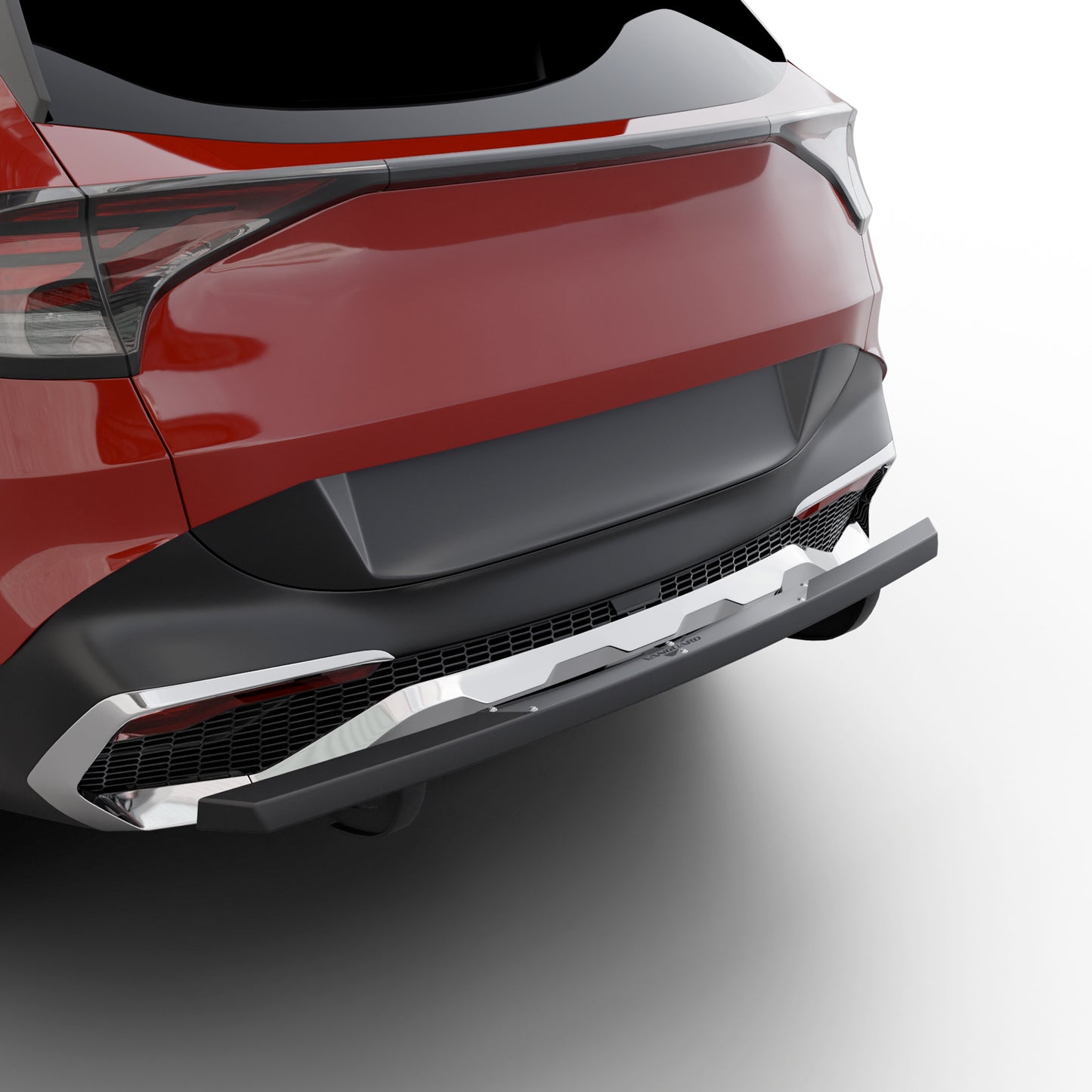 Vanguard Black Powdercoat Rear Guards Rear Bumper Guards Bumper Guard for 2023-2025 kia sportage