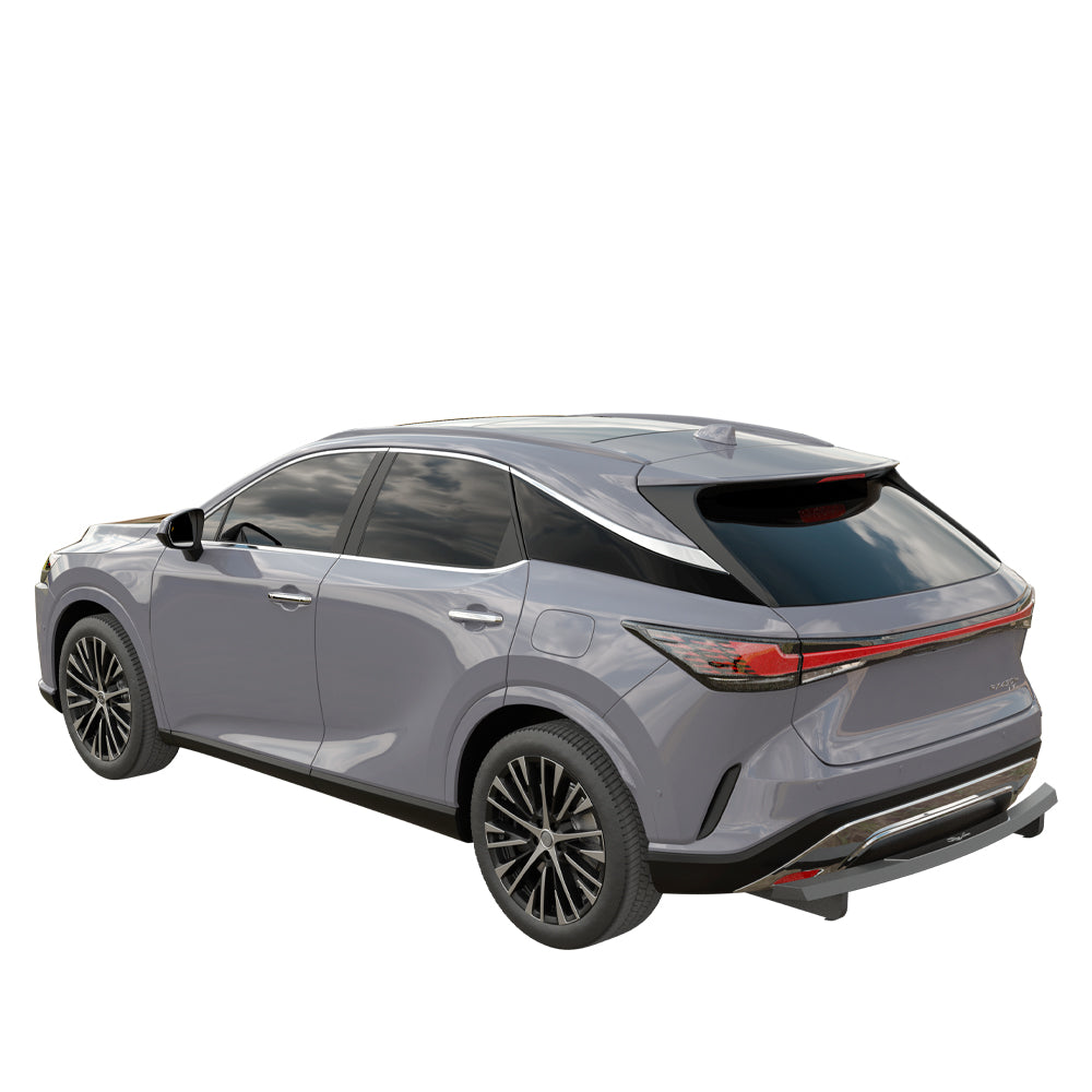 Vanguard Black Powdercoat Rear Guards Rear Bumper Guards Bumper Guard for 2023-2025 lexus rx350h