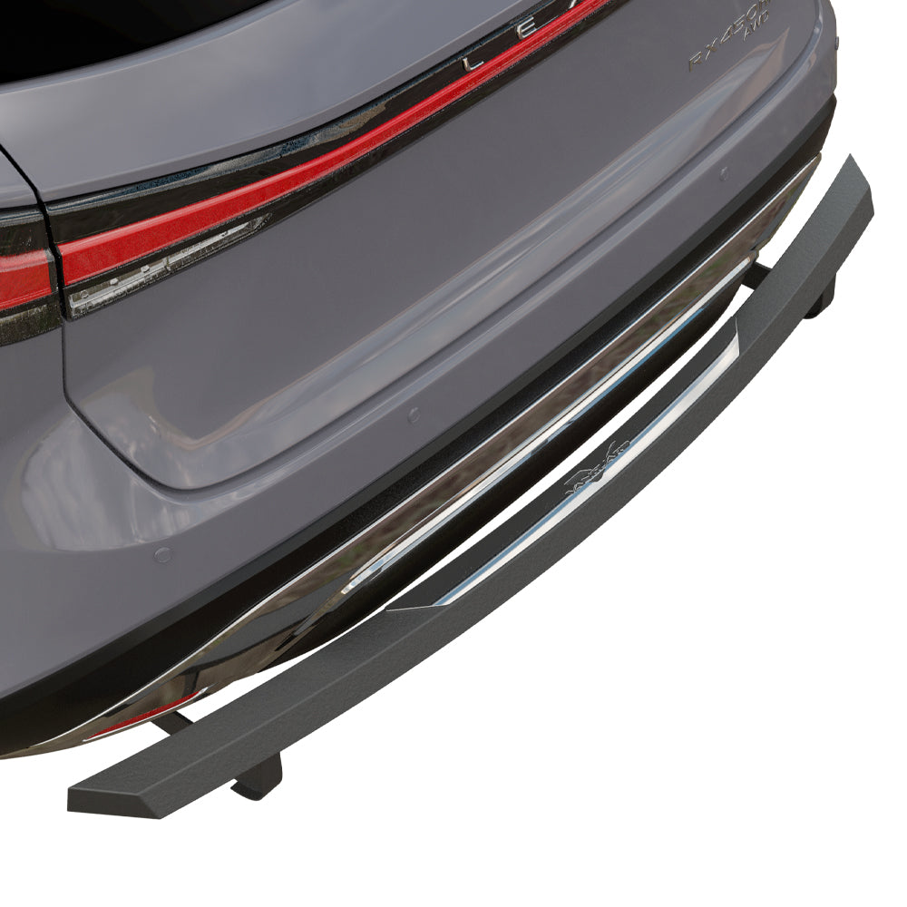 Vanguard Black Powdercoat Rear Guards Rear Bumper Guards Bumper Guard for 2023-2025 lexus rx350h