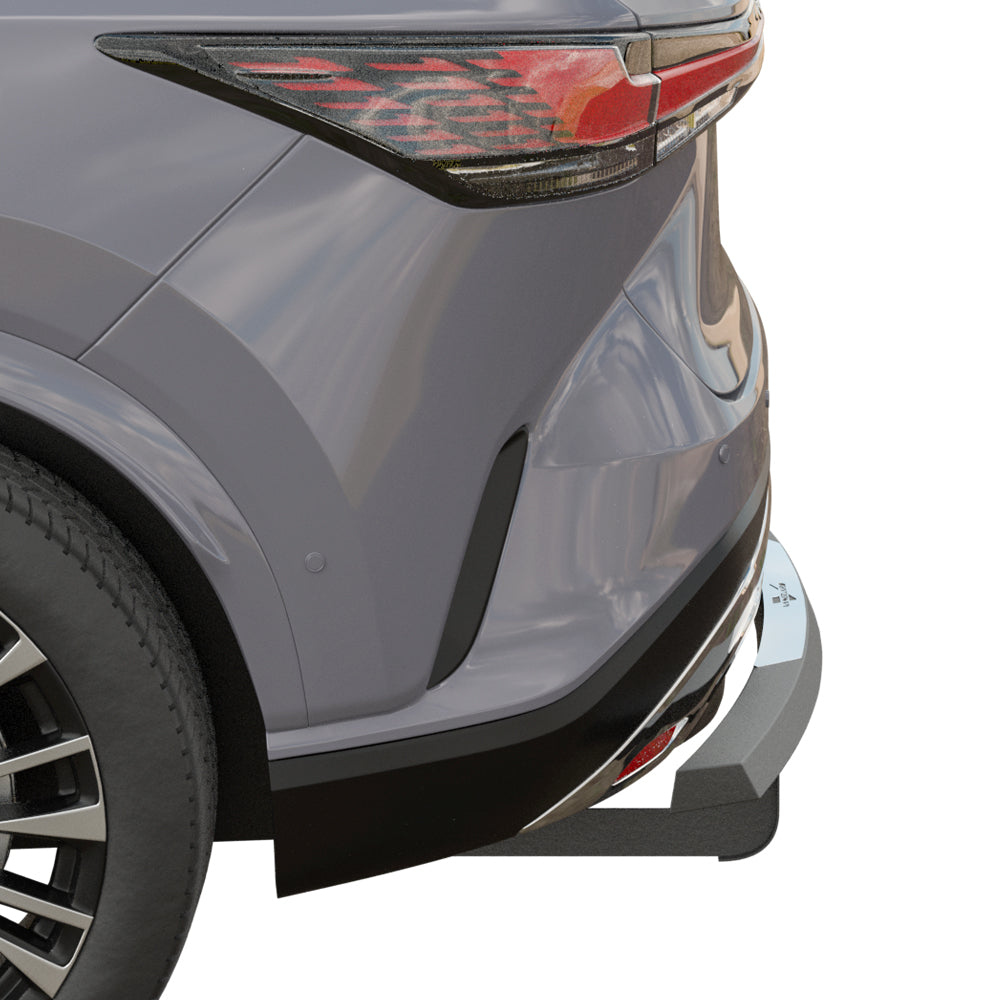 Vanguard Black Powdercoat Rear Guards Rear Bumper Guards Bumper Guard for 2023-2025 lexus rx500h