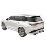 Vanguard Black Powdercoat Rear Guards Rear Bumper Guards Bumper Guard for 2024-2025 lexus tx350