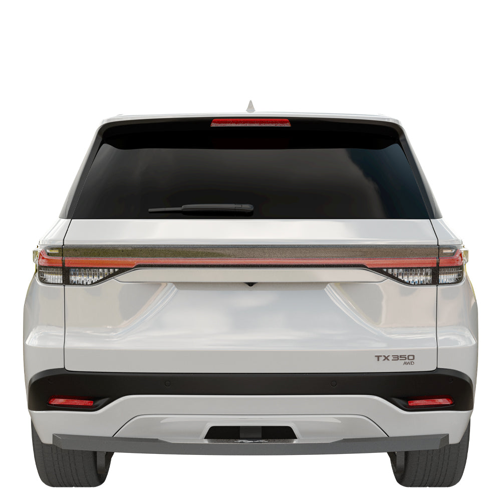 Vanguard Black Powdercoat Rear Guards Rear Bumper Guards Bumper Guard for 2024-2025 toyota grand highlander