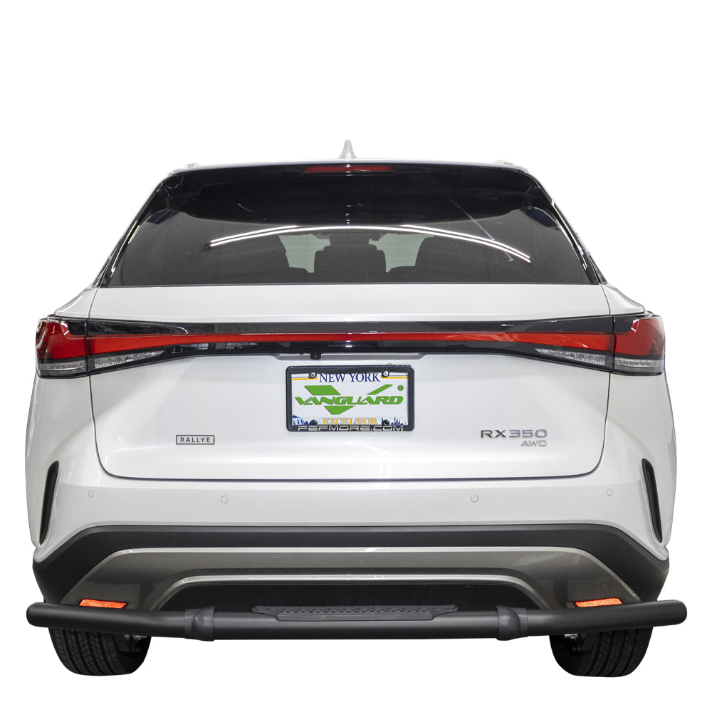 Vanguard Black Powdercoat Rear Guards Rear Bumper Guards Bumper Guard for 2023-2025 lexus rx350h