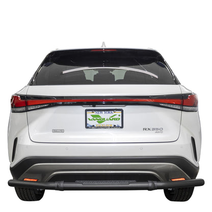Vanguard Black Powdercoat Rear Guards Rear Bumper Guards Bumper Guard for 2023-2025 lexus rx350h