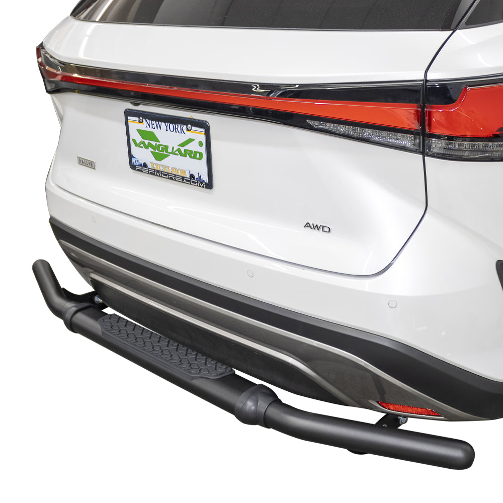 Vanguard Black Powdercoat Rear Guards Rear Bumper Guards Bumper Guard for 2023-2025 lexus rx350