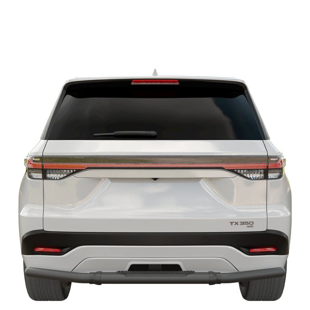 Vanguard Black Powdercoat Rear Guards Rear Bumper Guards Bumper Guard for 2024-2025 lexus tx350