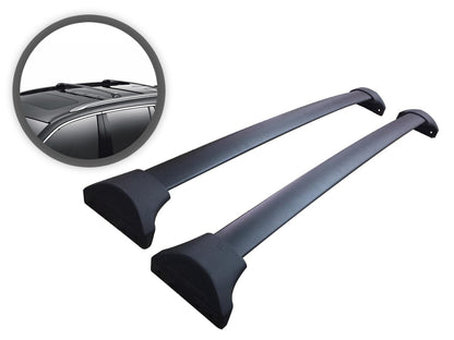 Vanguard Black Powdercoat Roof & Hitch Accessories Roof Racks Roof Rack for 2016-2019 honda pilot nan