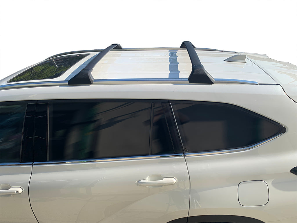 Vanguard Black Powdercoat Roof & Hitch Accessories Roof Racks Roof Rack for 2020-2024 toyota highlander