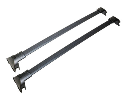 Vanguard Black Powdercoat Roof & Hitch Accessories Roof Racks Roof Rack for 2020-2024 ford explorer