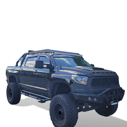 Vanguard Black Powdercoat Roof & Hitch Accessories Roof Racks Roof Rack for 2009-2024 ford f-150
