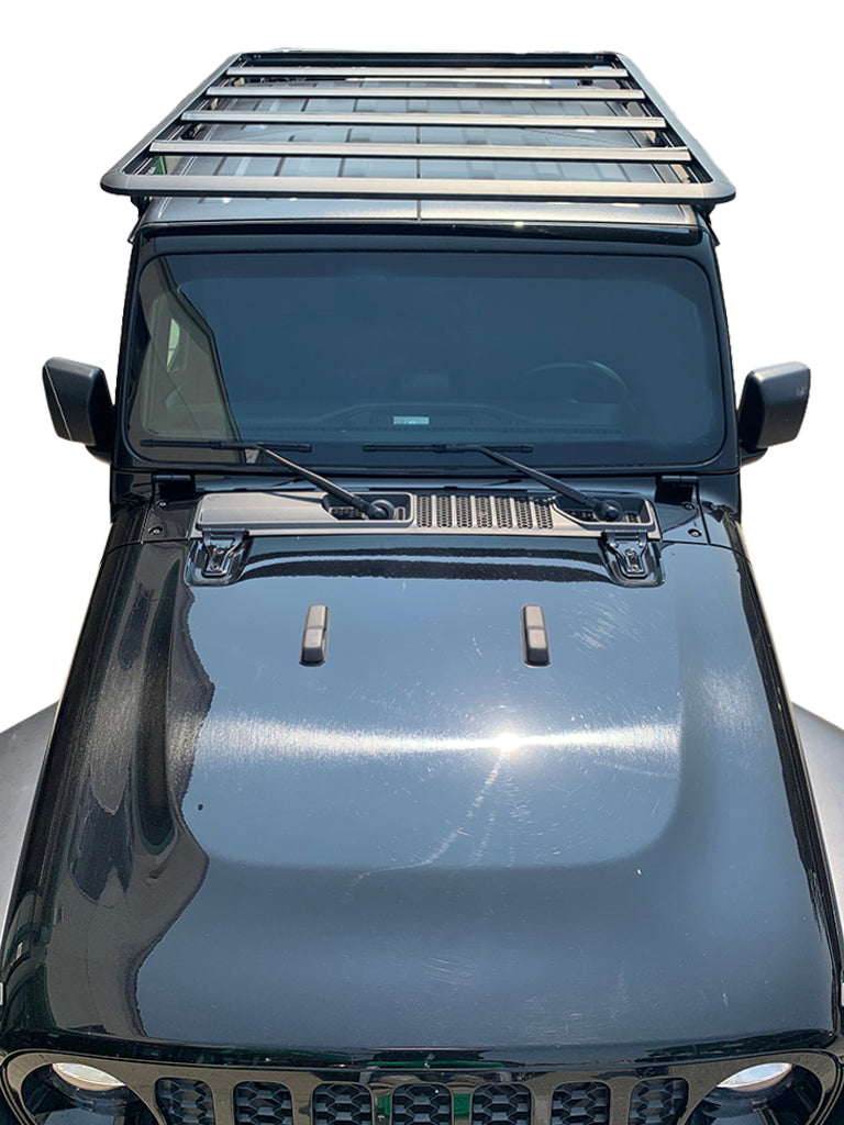 Vanguard Black Powdercoat Roof & Hitch Accessories Roof Racks Roof Rack for 2020-2025 jeep gladiator