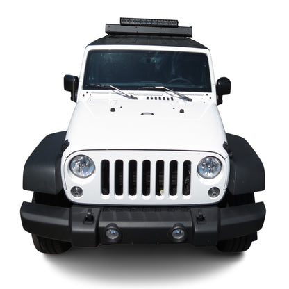 Vanguard Black Powdercoat Roof & Hitch Accessories Roof Racks Roof Rack for 2007-2018 jeep wrangler