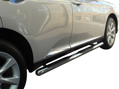 Vanguard Stainless Steel Side Steps & Running Boards Side Steps Running Board for 2010-2015 lexus rx450h nan