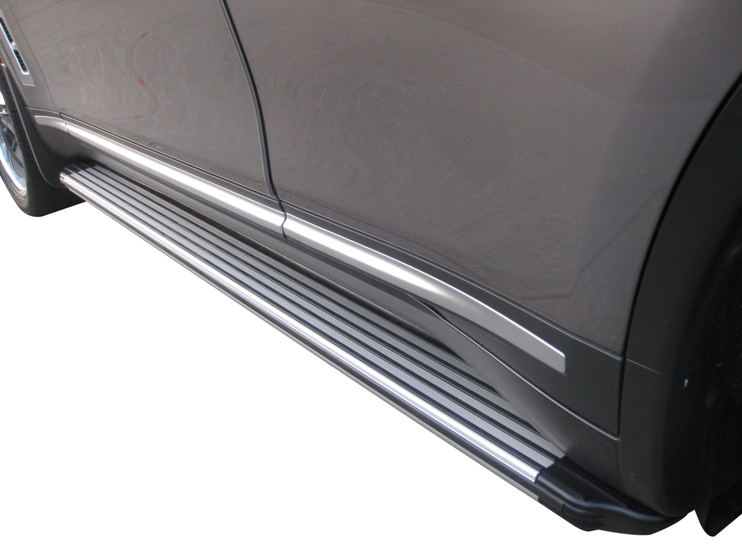 Vanguard Brushed Aluminum Side Steps & Running Boards Running Boards Running Board for 2013-2013 infiniti fx37 nan