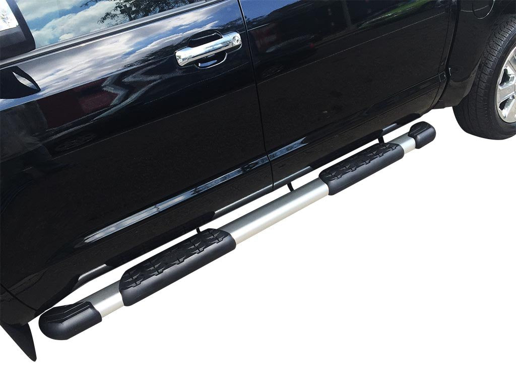 Vanguard Brushed Aluminum Side Steps & Running Boards Running Boards Running Board for 2007-2021 toyota tundra nan