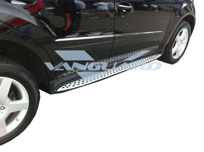 Vanguard Brushed Aluminum Side Steps & Running Boards Running Boards Running Board for 2006-2011 mercedes-benz ml350 nan